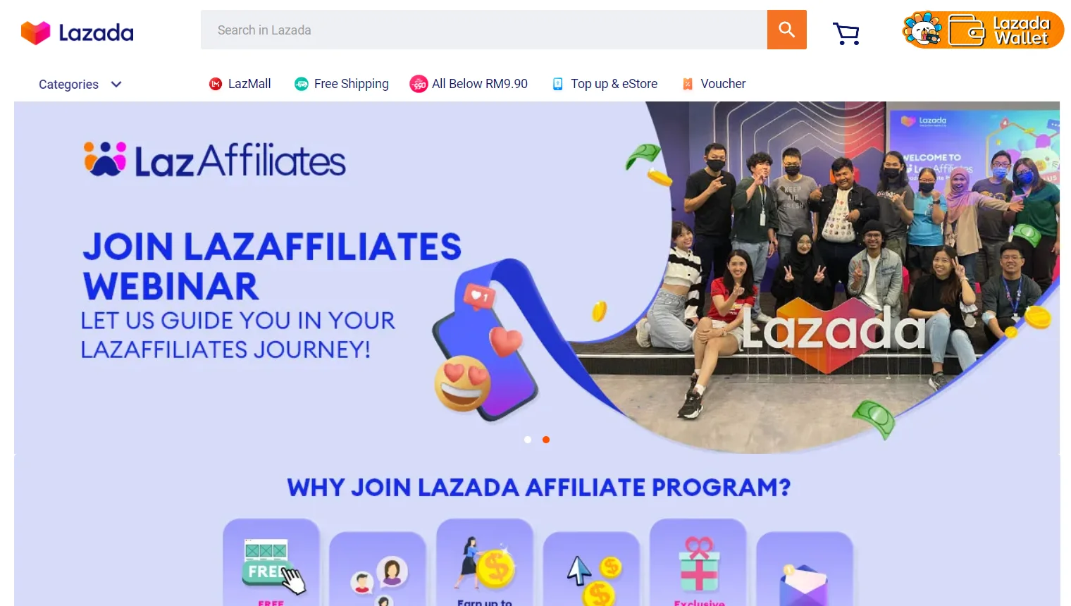 Lazada (Affiliate Program)