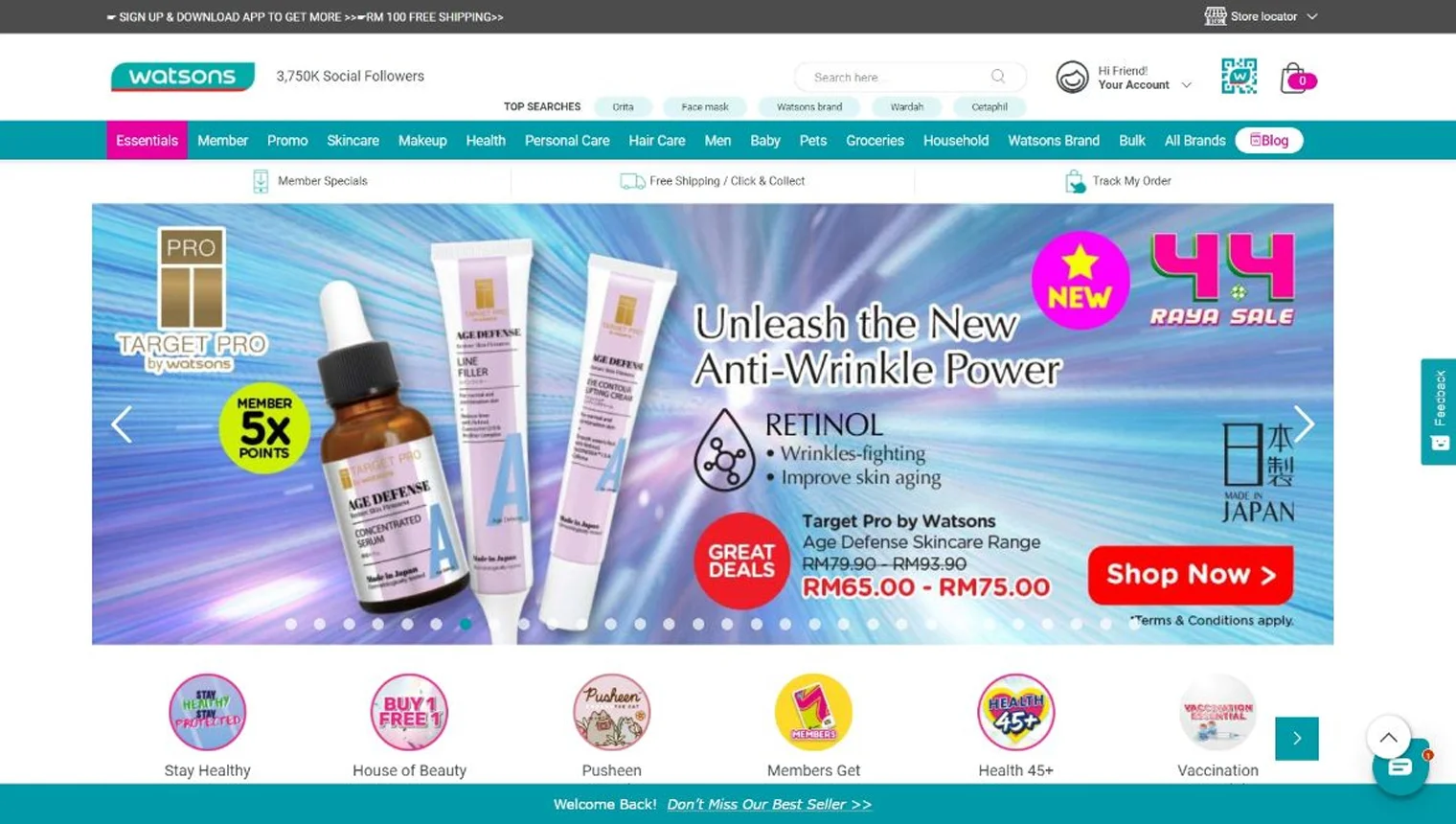 Watsons (Affiliate Program)