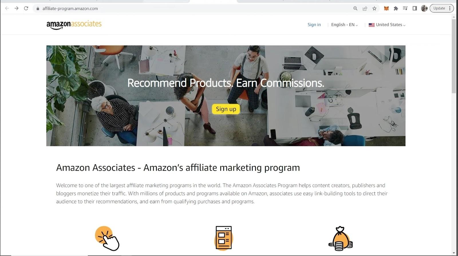 amazon affiliate