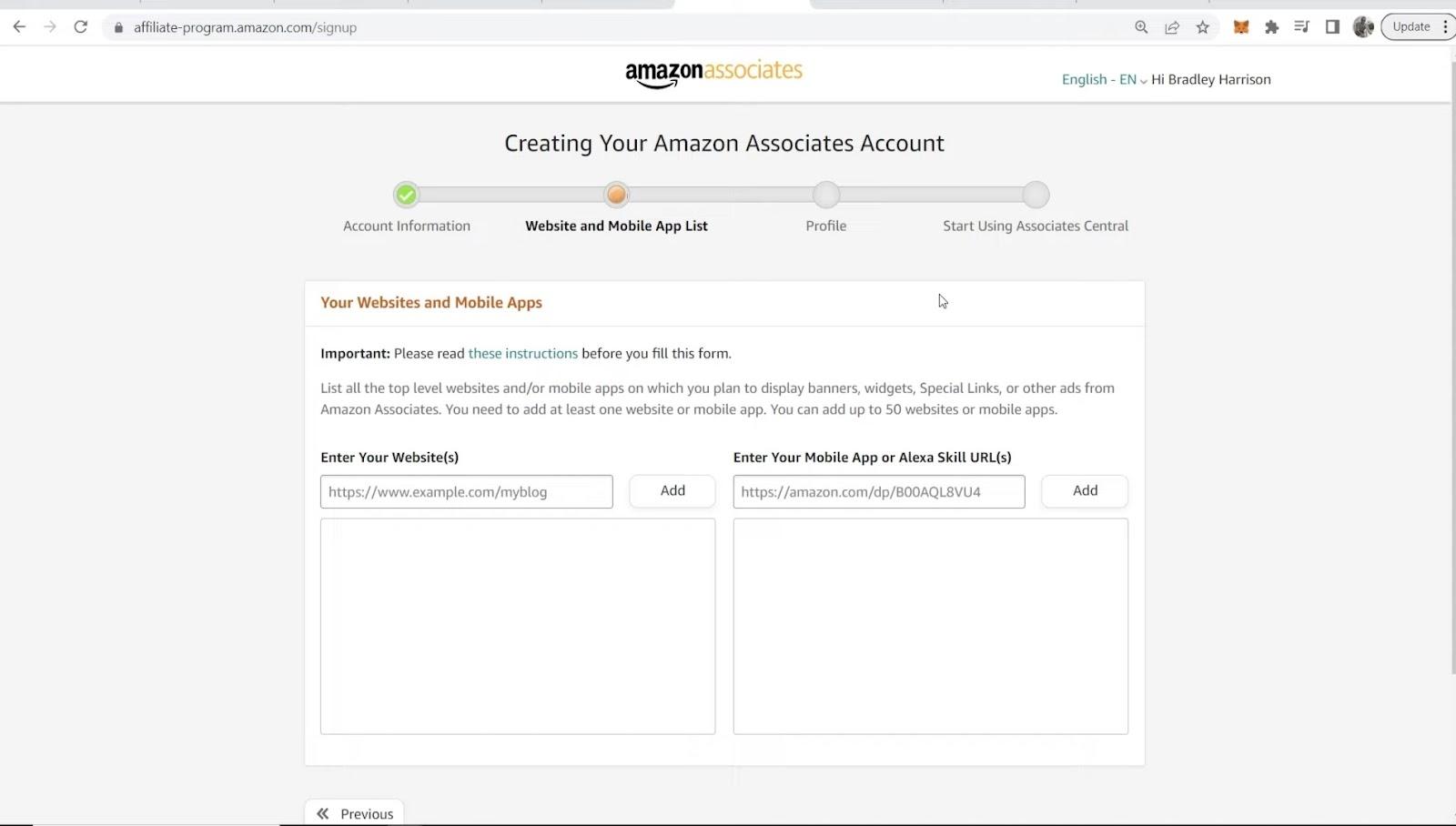 amazon affiliate